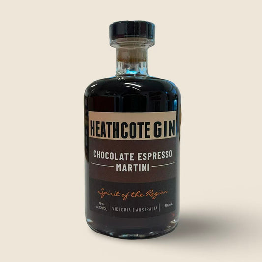 Heathcote Gin Chocolate Espresso Martini